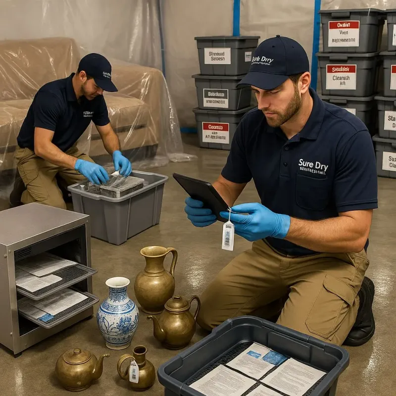 Content Protection and Restoration process in Cashton, WI