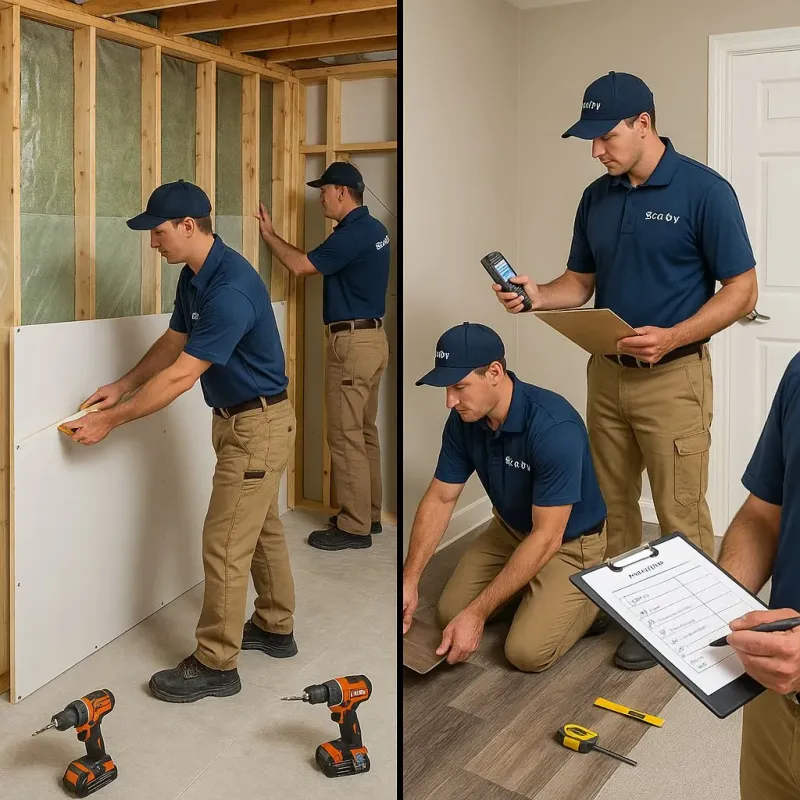 Repairs and Reconstruction process in Cashton, WI